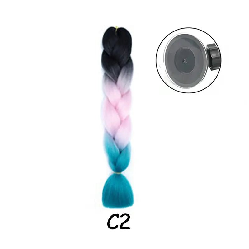 Tresse pour casque moto - Multicouleur - Le Pratique du Motard