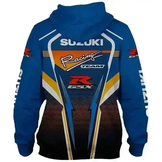 Veste a capuche zippée SUZUKI GSXR - Le Pratique du Motard