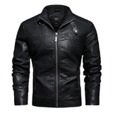 Veste homme cuir noir vintage - Le Pratique du Motard