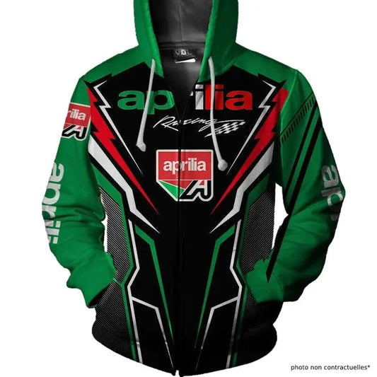 Veste streetwear moto - Aprilia Le Pratique du Motard