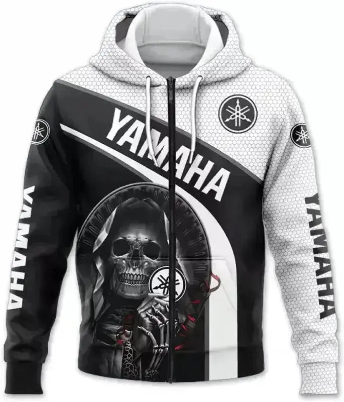 Veste streetwear moto - Yamaha "Skull" - Le Pratique du Motard